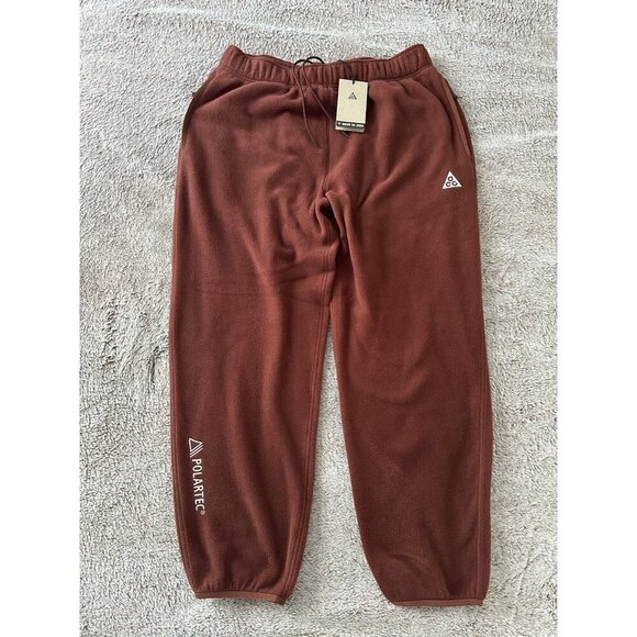 Nike Women's ACG Polartec "Wolf Tree" Mid-Rise Fleece Pants CV0608-217 SZ L New - Picture 5 of 16